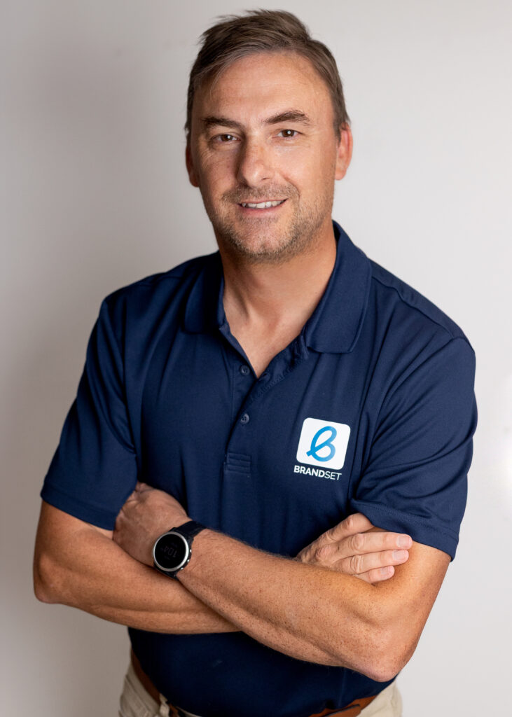 Gareth Cunningham, Brisbane-based print specialist and co-founder of Brandset, with over 25 years of print and marketing experience