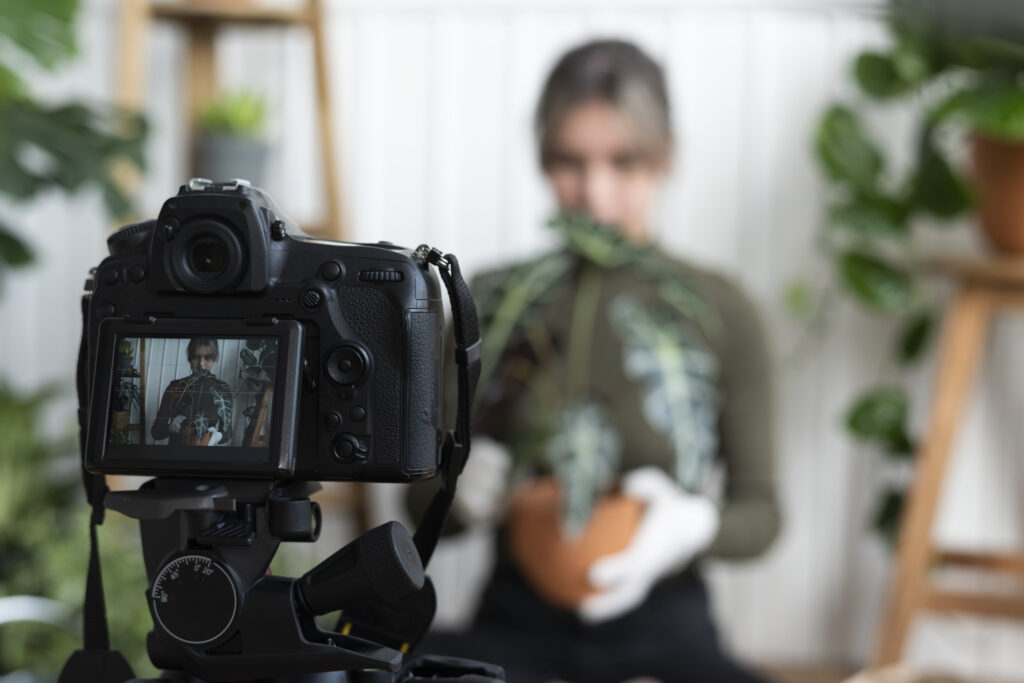 Professional camera filming a brand video — part of branded marketing solutions Brisbane businesses use to connect through authentic content.