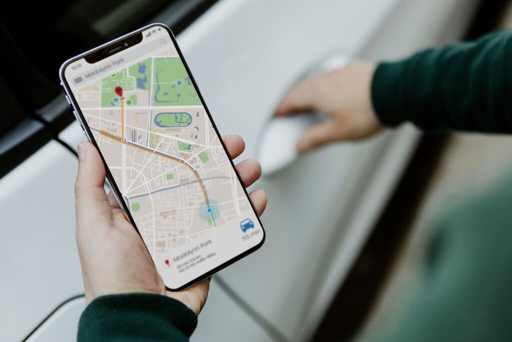 Local letterbox drop route shown on smartphone — part of targeted branded marketing solutions Brisbane businesses use to reach customers suburb by suburb.