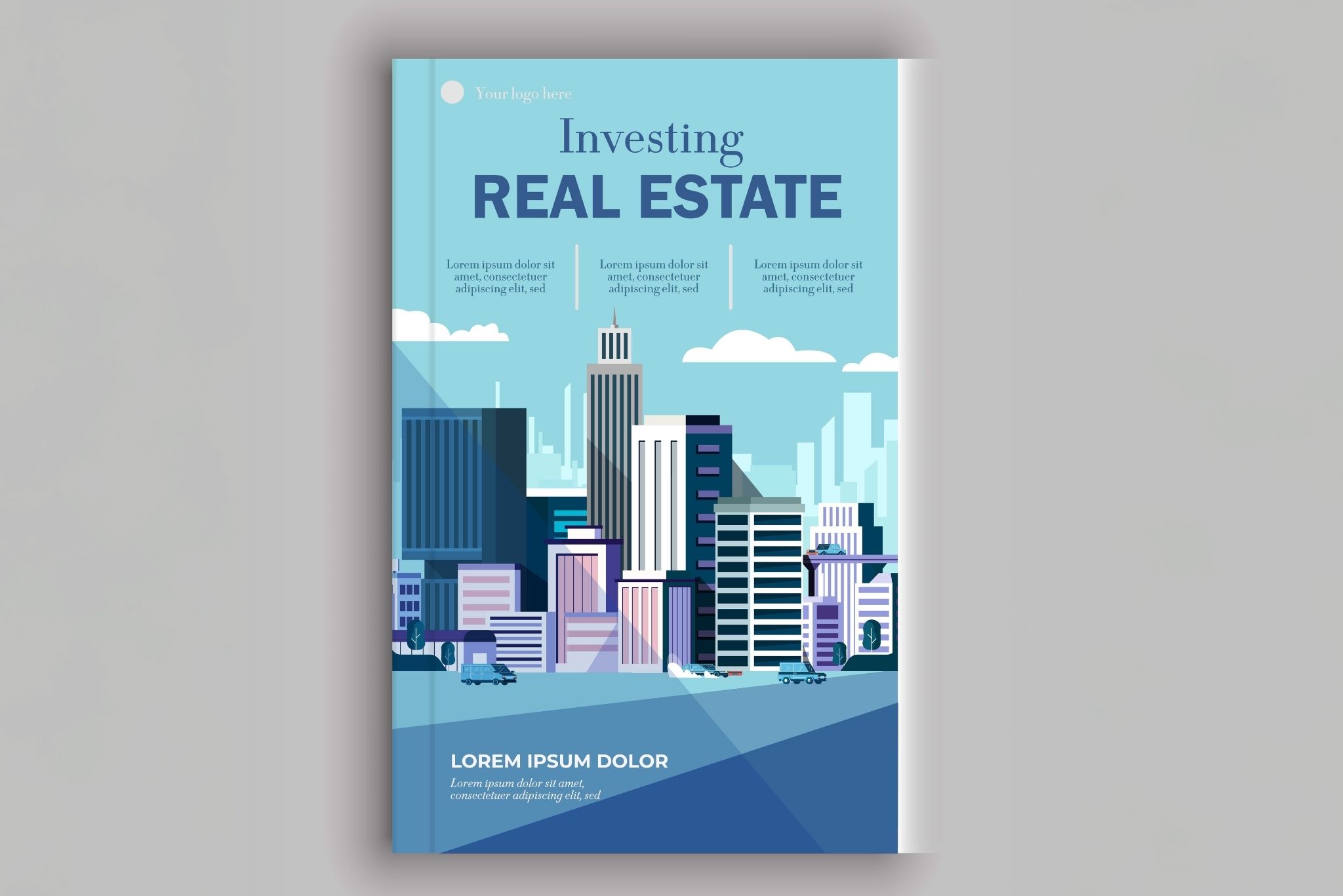 Real estate booklet design example printed by Brandset — showcasing professional booklet printing as part of Brisbane print services.